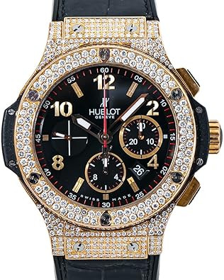 Hublot Big Bang 301.PX.130.RX.174 Diamonds 18K Rose Gold Mens Watch 45MM
