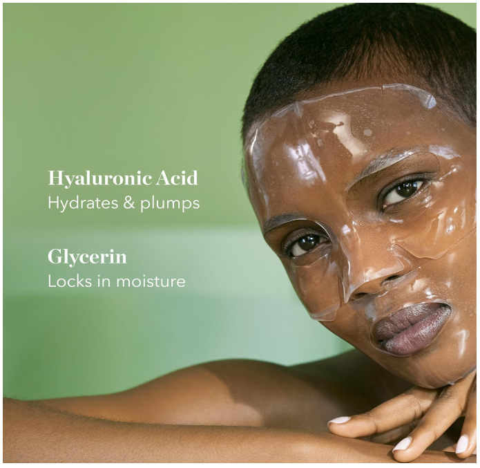 Bioeffect Imprinting Hydrogel Face Mask | Soothing Two-Part Hydrogel Mask for Intense Hydration, Plumper & Smoother-Looking Skin, 6 Masks